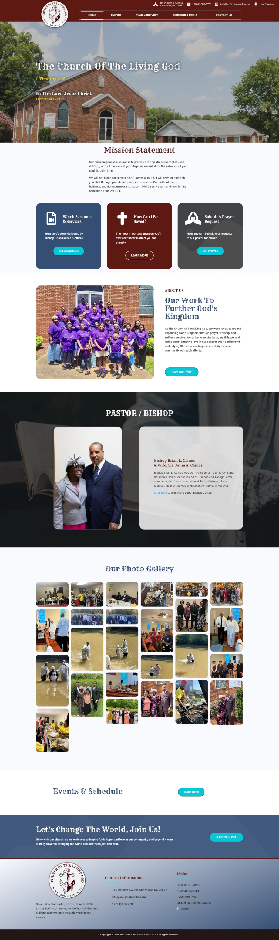 The Church Of The Living God